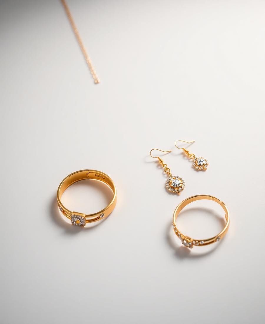 Kit Luxo — semijoia com folheado a ouro 18k